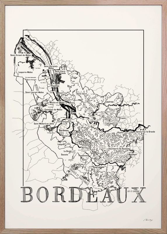 Brushery vinkart  Bordeaux 