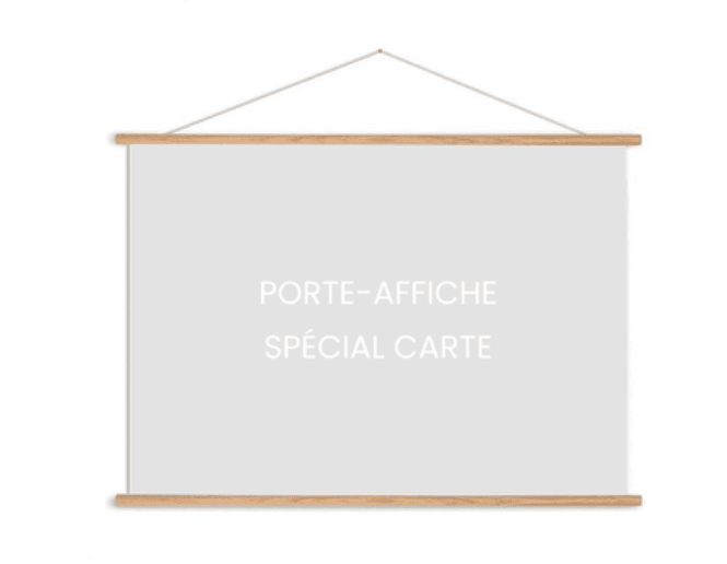 Hovedbilde Magnetisk treplakatramme til skrapekart  73 cm
