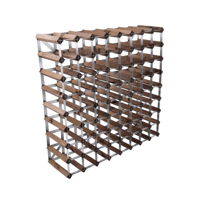 Hovedbilde Vinstativ 72 flasker, umontert, dark oak, TWC/72TKTDO