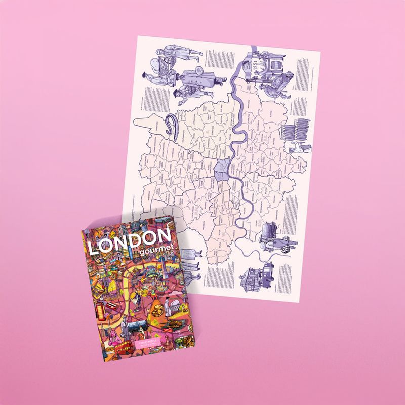 Water and Wine Puslespill London gourmet 