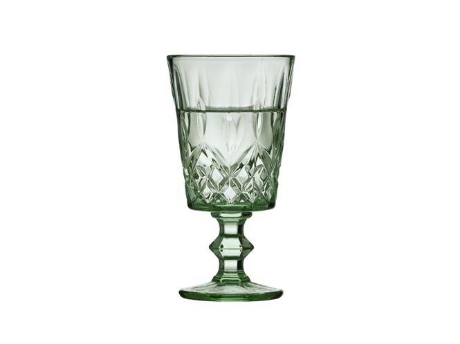 Hovedbilde Lyngby Sorrento vinglass grønn 4-pk