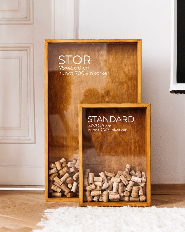 Corkbox Rustikk Clear (standard)